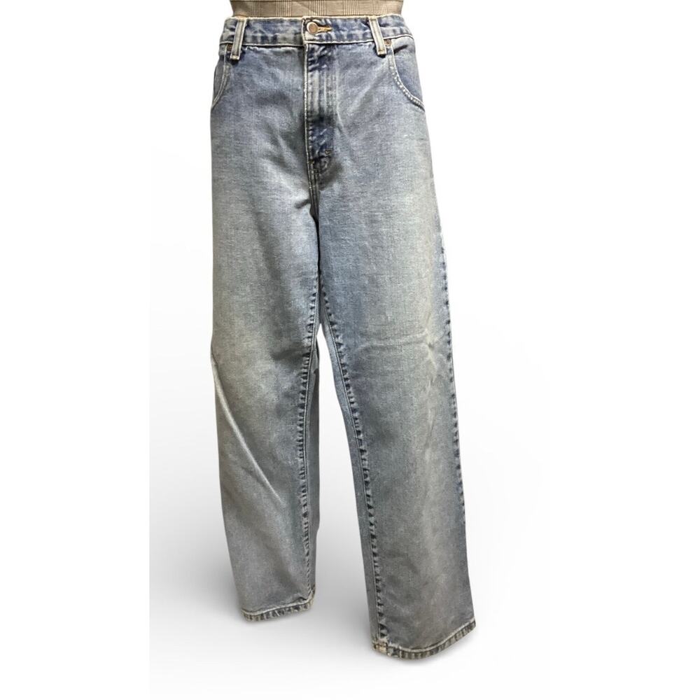 Vintage Galyan’s heavy soft denim light wash size 14